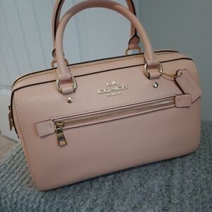 Coach Peachy Pink Rowan Satchel